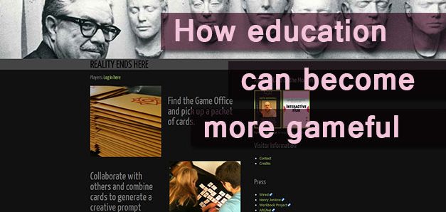 How education can become more gameful